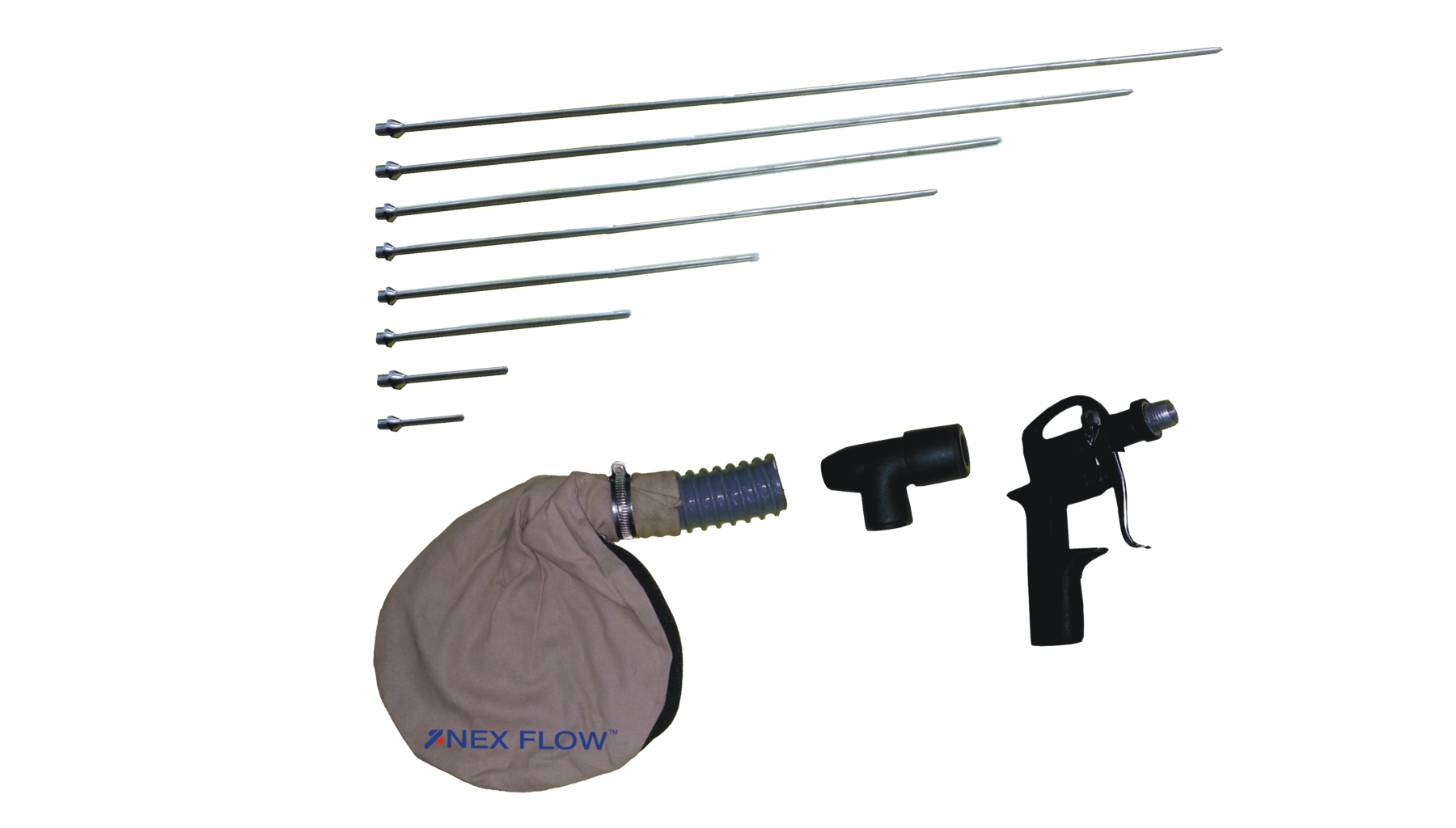 Blind hole cleaning system